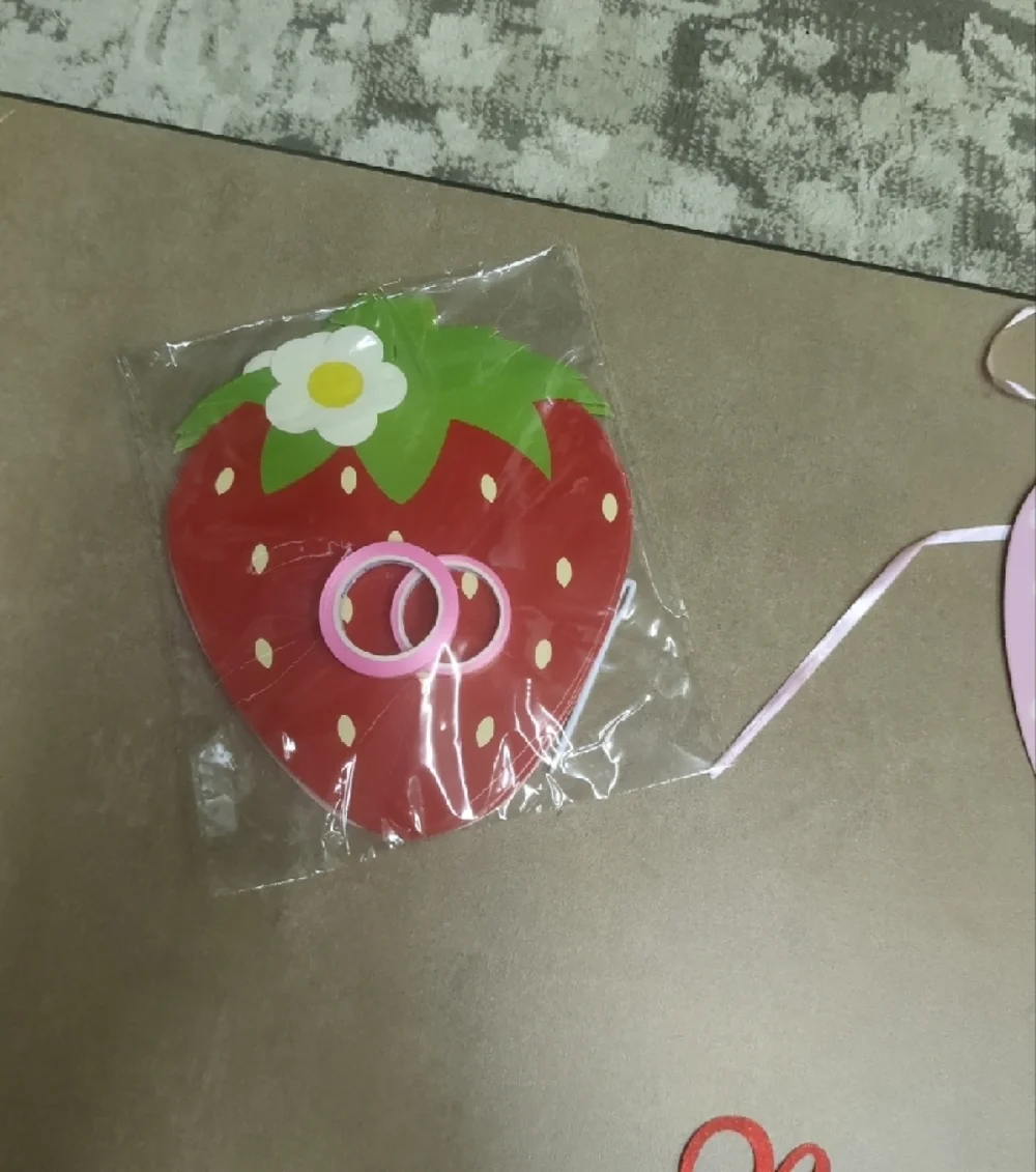 Strawberry Birthday Multipak,Banner, Cake Topper & Cupcake Toppers - & More